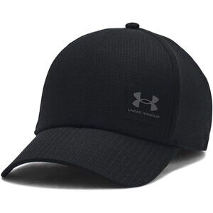 Under Armour Men's Black Castle Rock Iso-chill Armour Vent Adjustable Hat
